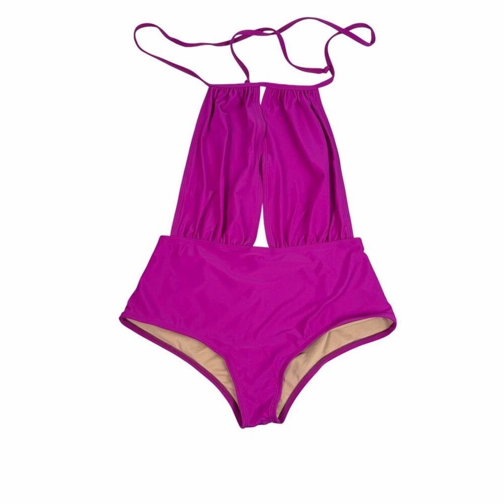 Mint Swim size Small Fiona One Piece Swimsuit Pink